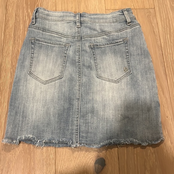 Indigo Rein Jean Skirt - Picture 2 of 3